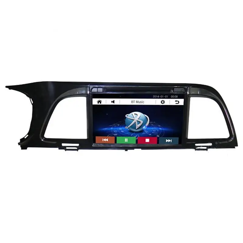 Best 8" in-dash Car DVD player with GPS navigation BT/TV USB SD,audio Radio stereo,car multimedia headunit for KIA K4 2014 2015 2016 6