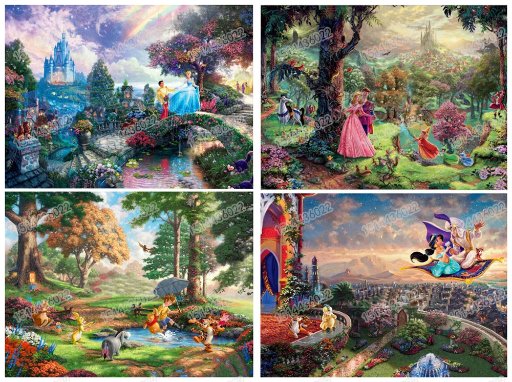 Full Round Drill 5D DIY Diamond Painting &quotCartoon fantasy&quot Embroidery Cross Stitch 2019 Rhinestone Decor | Дом и сад