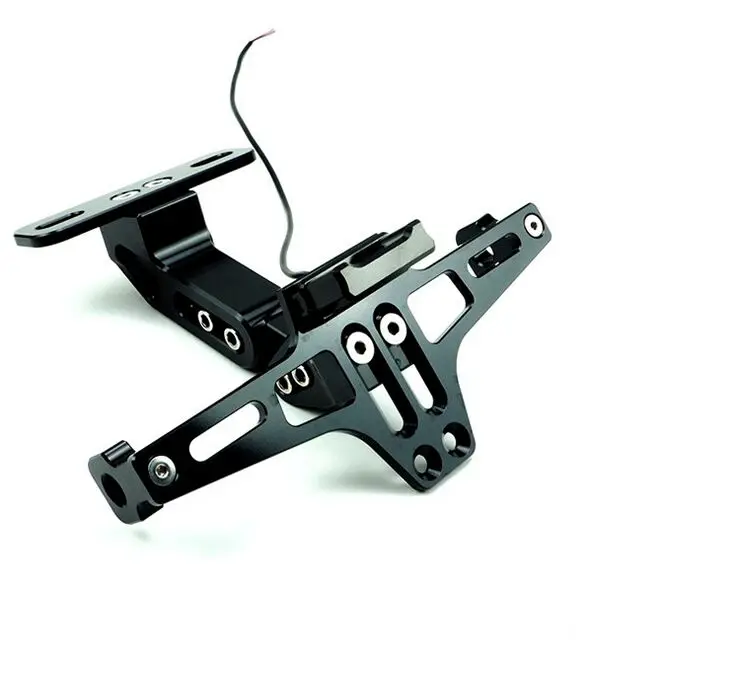 2017 Universal CNC Motorcycle Adjustable License Number Plate Frame