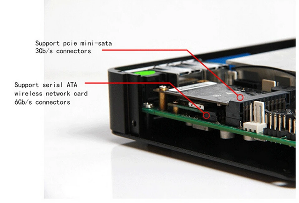 Маленький безвентиляторный неттоп PC Windows Quad core Mini PC с DDR3 Оперативная память и MSATA 2 LAN, 4 USB COM безвентиляторный мини-ПК baytail j1900