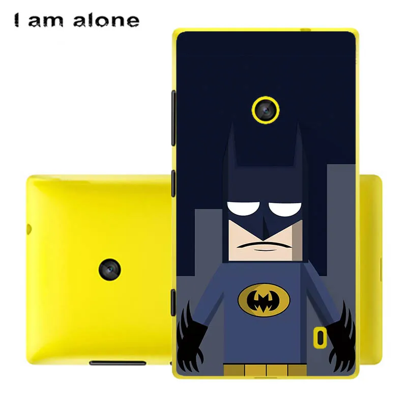 Чехлы для телефонов I am alone для microsoft Nokia Lumia 520 4,0 дюйма, мягкий ТПУ мобильный Модный Цветной чехол для Nokia 520 - Цвет: Soft TPU R23