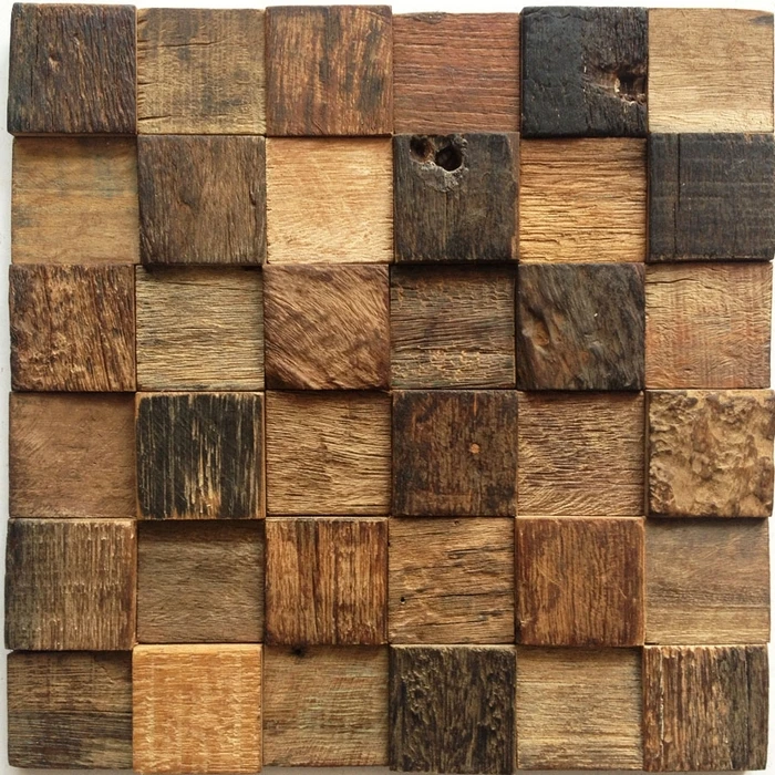 Popular wood mosaic tile buy cheap wood mosaic tile lots from ...