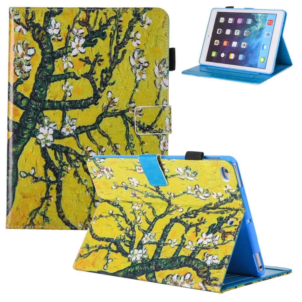 

For Coque iPad Pro 9.7 inch Tablet Case Multiple Viewing Angles Folio Stand Protective Cover for Apple iPad Pro 9.7 Inch Air 2