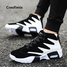 Cresfimix мужские модные удобные весенние и осенние высокие туфли мужские стильные Нескользящие кроссовки Мужская классная повседневная обувь a2976