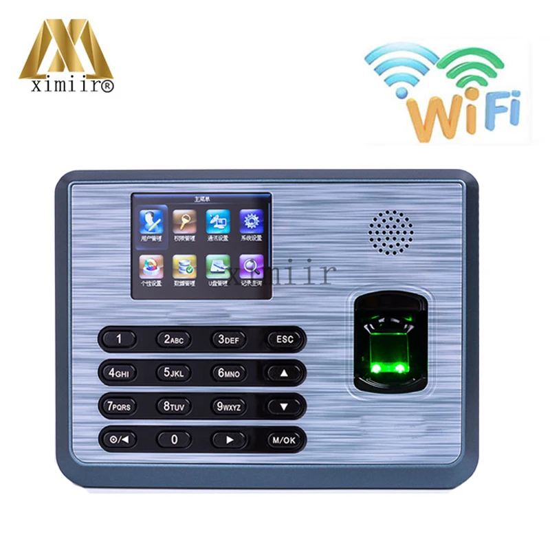 

New arrival TX628 optional with WIFI Biometric TCP/IP time clock fingerprint time attendance system