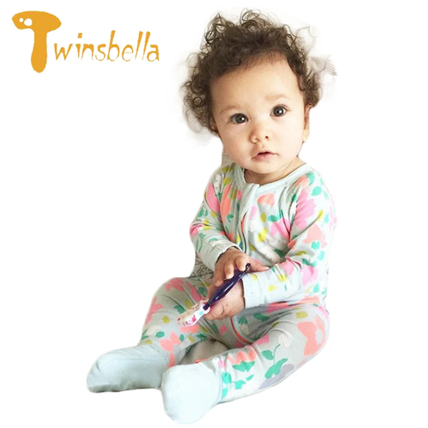 TWINSBELLA Unisex Baby Romper Clothes Winter Cute Bear Animal Overalls for Newborns Girls Fleece Jumpsuit Inverno Onesie