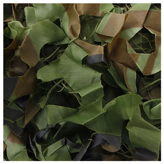  7m x 1.5m Woodland Camouflage Net Shooting Hide Army Net Hunting Camo Netting