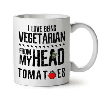 

Vegan Joke Tea Coffee Mug 11 Oz