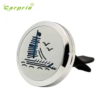 Горячая лодка шаблон из нержавеющей стали авто вентиляционный освежитель эфирное масло диффузор подарочный медальон Декор Jul 25