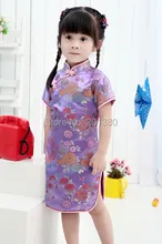 2018 Baby Girl NEW YEAR summer Dresses Kid Chinese Style chi-pao qipao cheongsam gift Clothes