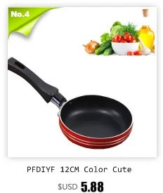 PFDIYF 28CM Colorful Non-stick Frying Pan With Ceramic Coating Home Pancake Fried Steak Pot Use for Gas& Induction Cooker