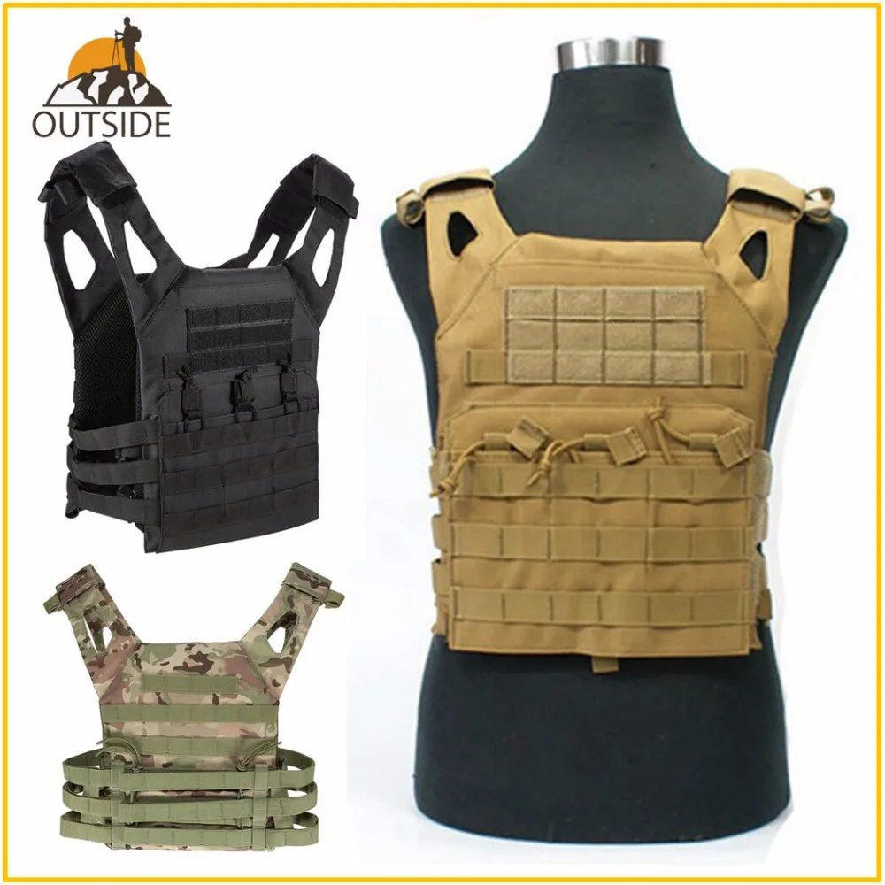 Высокое качество JPC 1000D Тактический военный Molle Plate Carrier JPC жилет страйкбол Пейнтбол Охота полицейский открытый жилет SWAT жилет