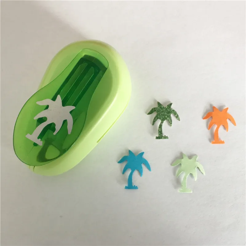 1 inch New trees shape punch coconut tree craft hole puncher for scrapbooking scrapbook paper cutter Embossing sharper free ship |