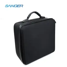 SANGER Go pro Accessories Anti-rain Eva Hard Double Storage Portable Bag for Xiaomi Yi Action Camera Go pro Hero 5 4 3+ Sjcam