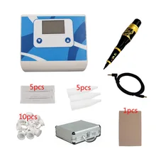 Complete Tattoo Kit Permanent Makeup Machine Kit Swiss Hand Piece Pen Professional Intelligent Digital Device durable Hot sale