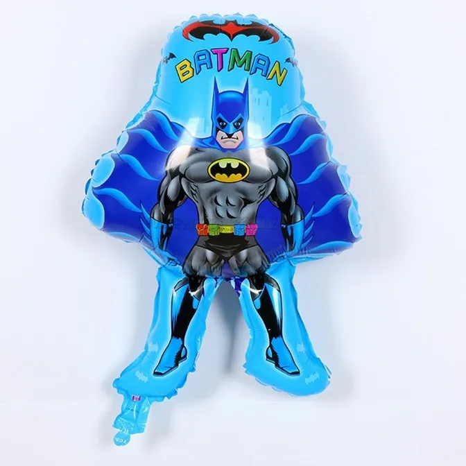 1pcs/bag New Cartoon Batman Shape Foil Balloons for Birthday Party Supplies Inflatable Classic