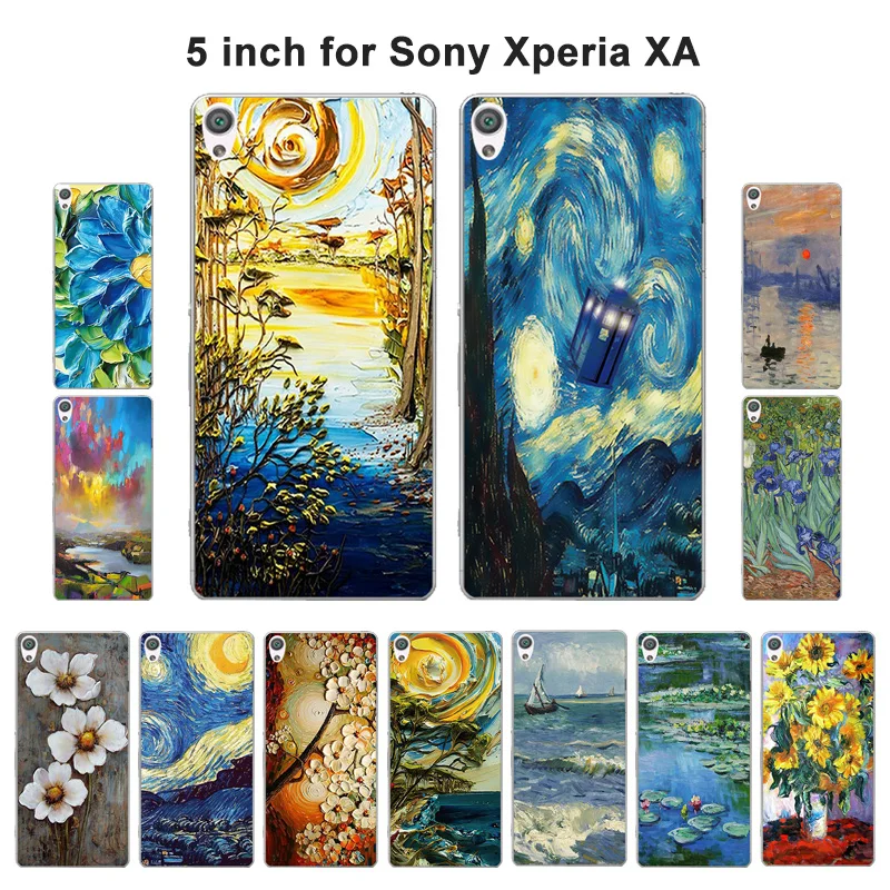 Чехол для Sony Xperia XA чехол F3112 F3113 F3115 мягкий из ТПУ с масляной окраской Xa F3111 |