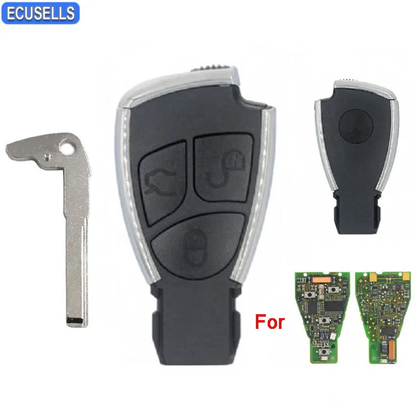 3 Button Modified Flip Remote Key Shell Case Folding Smart Car Key
