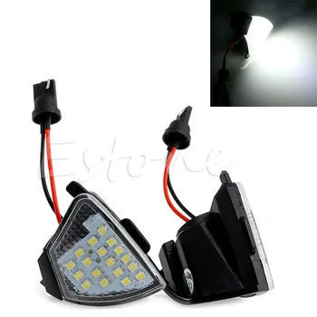 

2x Error Free LED Side Mirror Puddle Light For Vw Golf 5 Mk5 MkV Passat b6 Jetta Eos Drop shipping