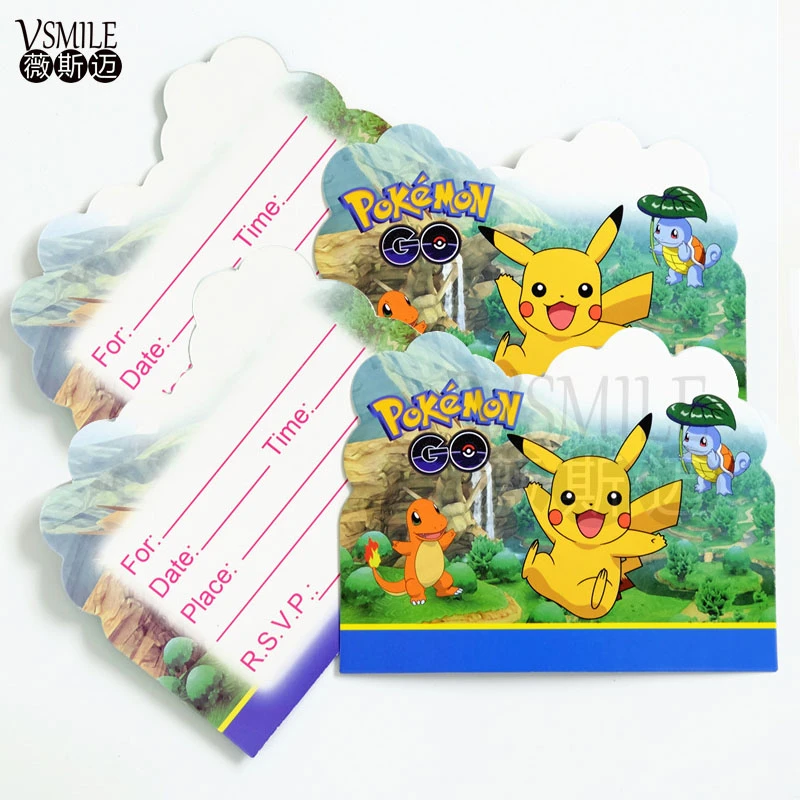 Articles De Fete 10 Pcs Emoji Pikachu Minnie Souris Trolls Theme Carte D Invitation Pour La Fete D Anniversaire D Enfants Decoration Aliexpress Articles De Fete 10 Pcs Emoji Pikachu Minnie Souris Trolls Theme Carte D Invitation Pour La Fete D Anniversaire D Enfants Decoration Aliexpress
