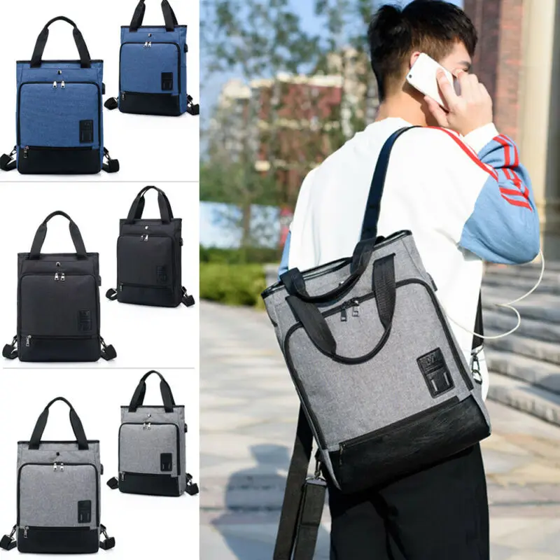 

Anti-theft Bag Men Laptop Rucksack Travel Backpack Women Large Capacity Business USB Charge College Student School Shoulder Bags