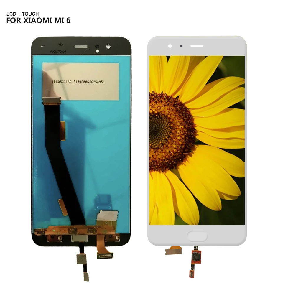 

5.15'' LCD For Xiaomi MI 6 M6 Mi6 Lcd Display Touch Screen Digitizer Assembly 1920x1080 Repair Part + Free Tools