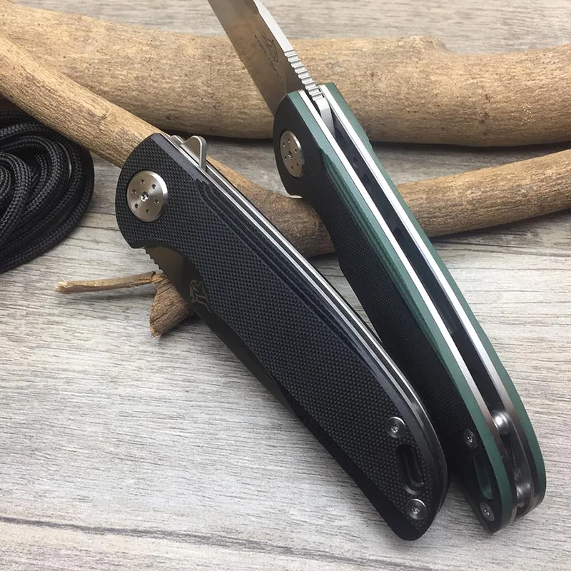 FREETIGER FT901 новый складной карманный нож D2 лезвие G10 ручка шариковый подшипник для