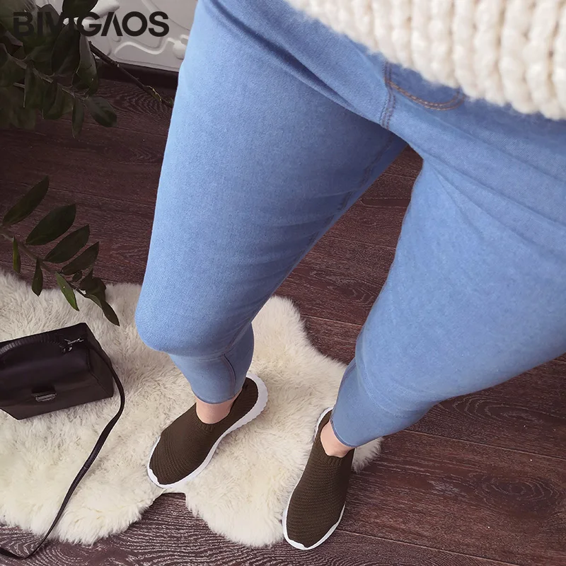 BIVIGAOS Spring Fall Women Simple Basic Jeans Elastic Denim Pants Pencil Jean Leggings Pants Jeggings For Women Jeans Trousers BIVIGAOS Spring Fall Women Simple Basic Jeans Elastic Denim Pants Pencil Jean Leggings Pants Jeggings For Women Jeans Trousers