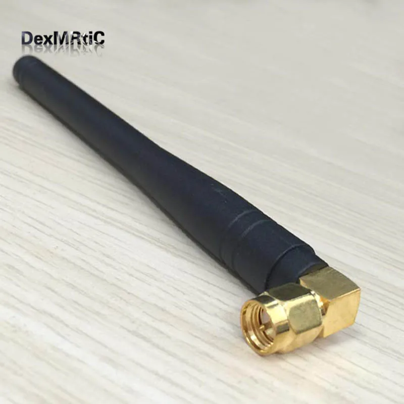 Антенна Wi Fi 2 4 ГГц 3dbi усиление Bluetooth модуль SMA штекер прямоугольный антенна для D link