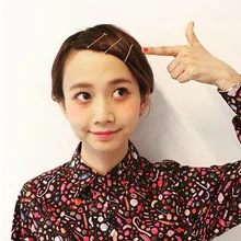 Подарок заколки для волос Заколки шпилька для волос украшение для волос DIY модные золотистые металлические изысканные гладкие спиральные стильные милые