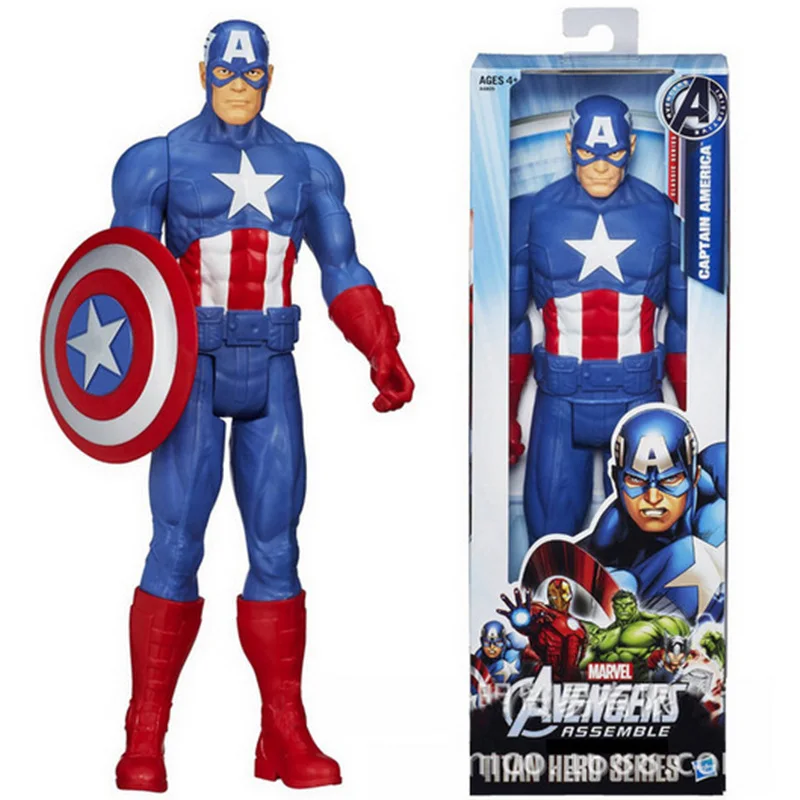 

29cm Anime Avengers Marvel • Captain America • PVC Figure Collectible Model Toy Doll