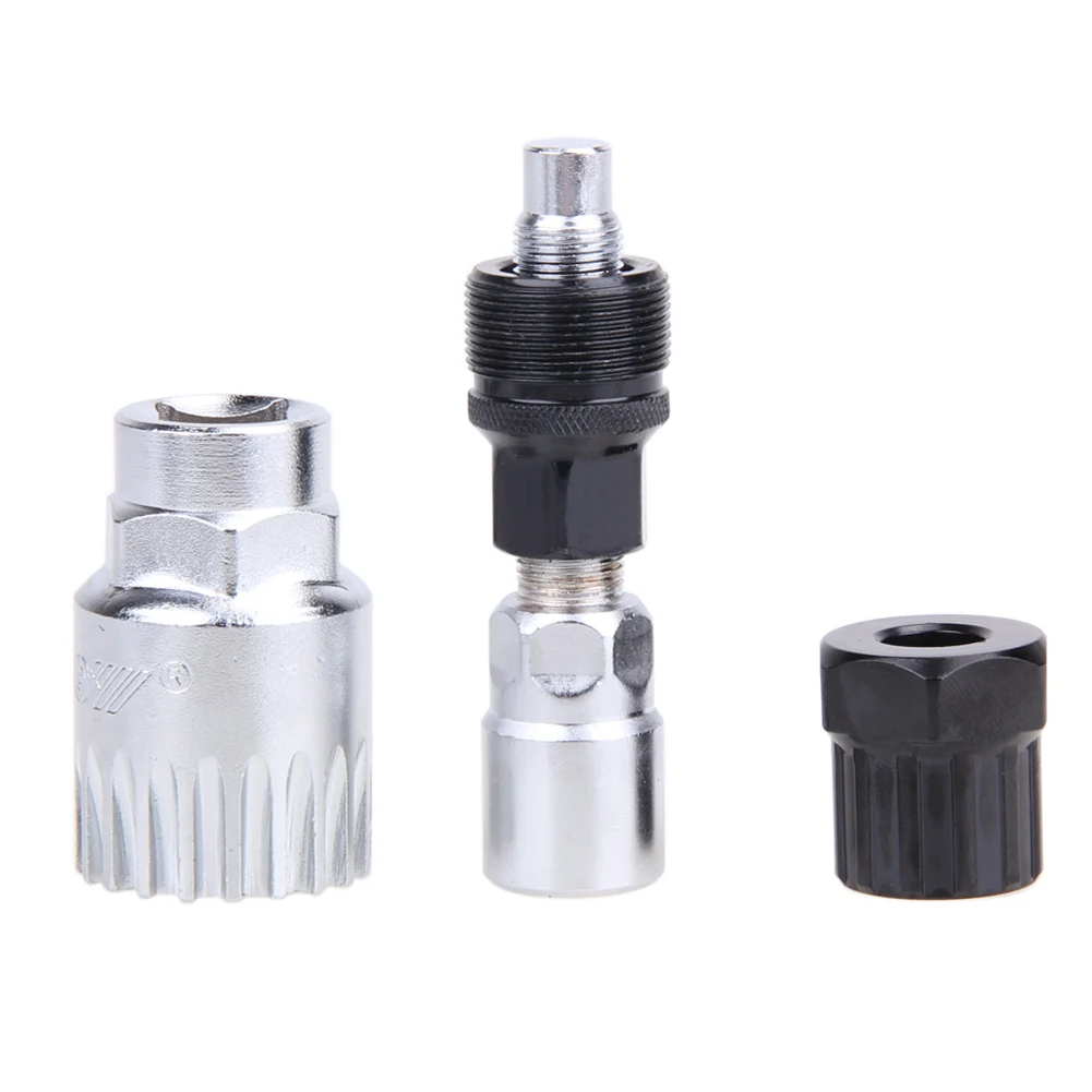 

Practical Bicycle Bike Crank Wheel Extractor Bottom Bracket Cycling Crankset Pedal Remover Repair Tools Steel Bike Accessories