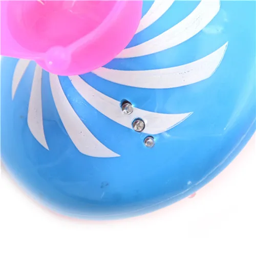 Креативная красочная Корона Оптическое волокно мигающая Музыка Гироскоп peg-top Электрический волчок гироскоп дети НЛО игрушка Подарки для детей