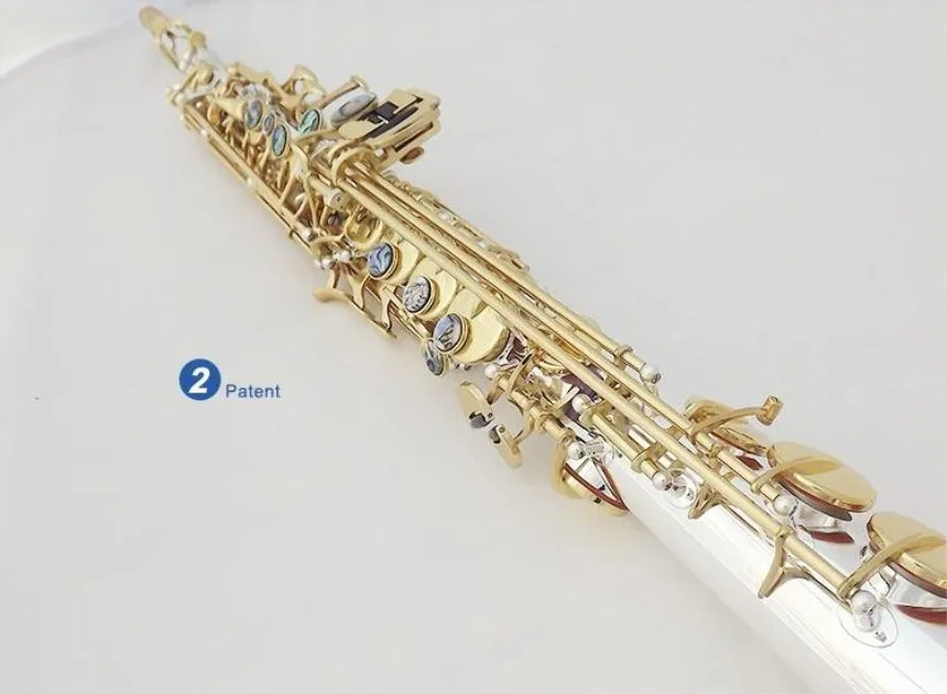 

High Quality Japan YANAGISAWA S-992 B flat Soprano saxophone Musical instruments YANAGISAWA Soprano professional shipping
