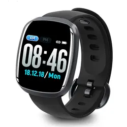 Сенсорный экран Смарт-часы мужские водостойкие кровяное давление фитнес-трекер пульсометр Smartwatch женские спортивные для Android IOS