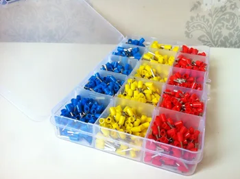 

Copper ferrule terminal kit 3 types 700pcs from AWG16-12 Insulated Cord Pin End Terminal
