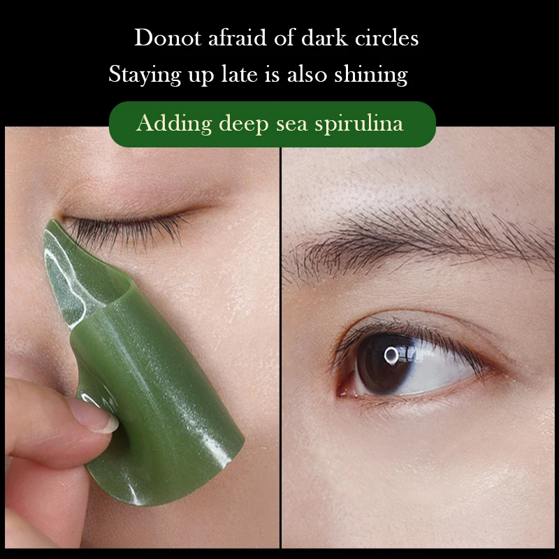 Fonce Korean Collagen Seaweed Crystal Eye Patches 60 piece Reduce Dark circles Gel Eye Care Sleep Masks Anti Age Bag Eye Wrinkle