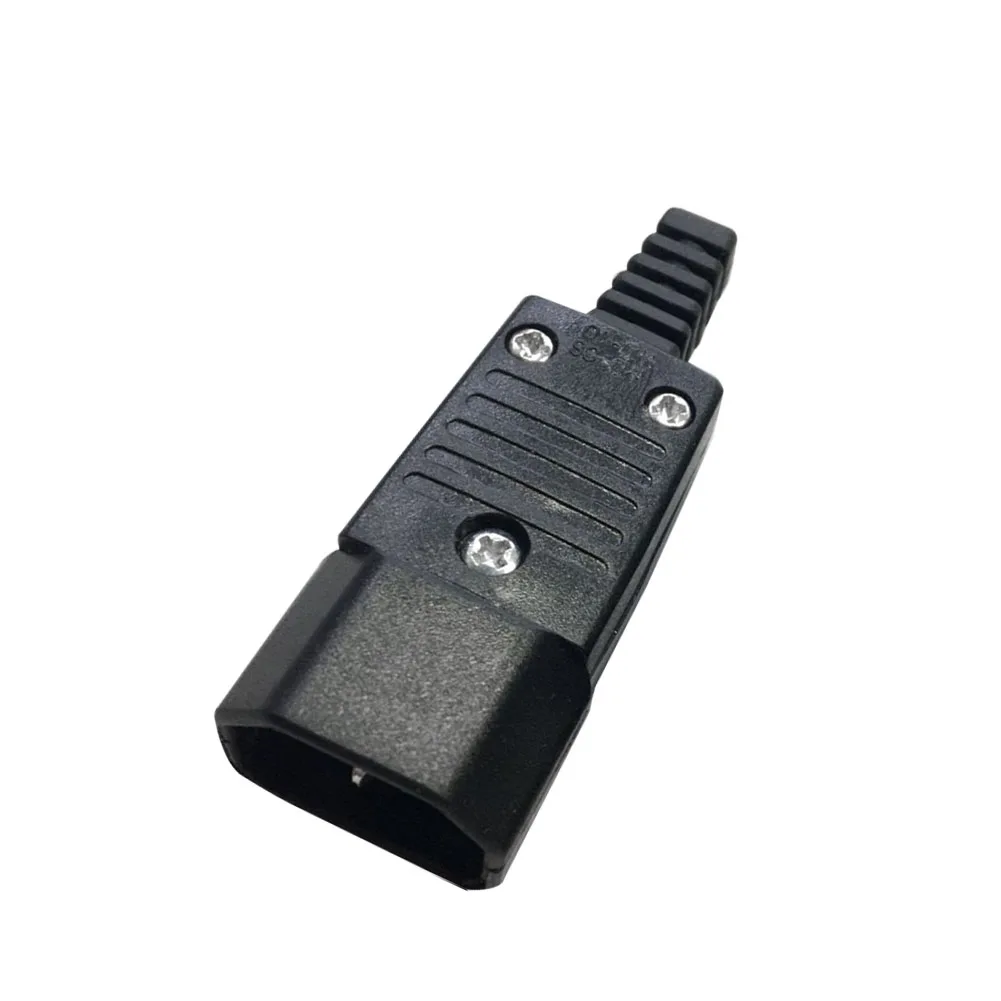 

5 Pairs IEC C14 Male+C13 Female Inline Rewirable Main Power Plug Connector AC 250V 10A JA55