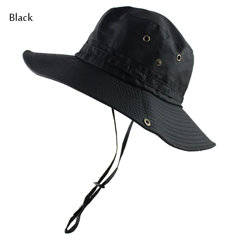 UPF50+ Солнцезащитная шляпа для женщин и мужчин, сетчатая Панама, летняя кепка для рыбалки, пеших прогулок, с широкими полями, с защитой от ультрафиолета, Лоскутная шляпа, дышащая пляжная шляпа для улицы
