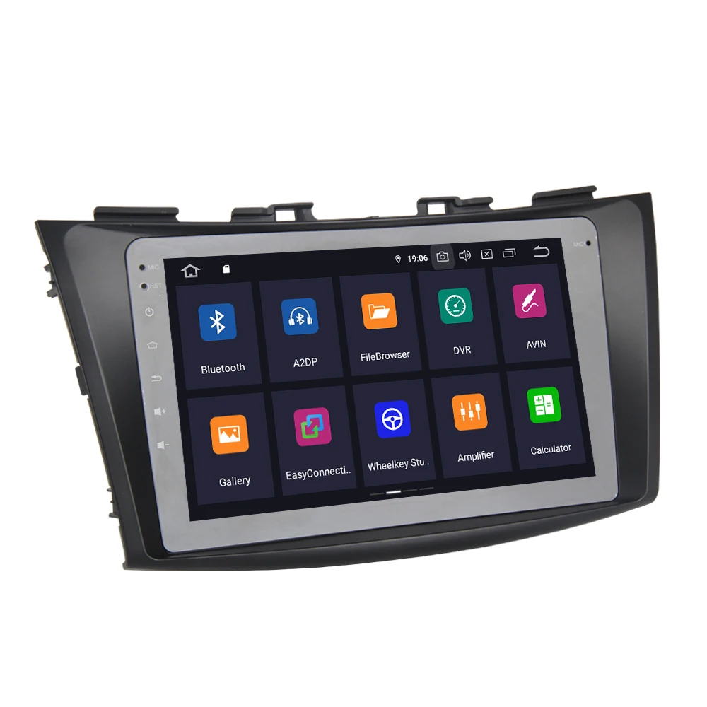 Автомобильная Мультимедийная система IPS 8 дюймов Android 9 0 PX6 4 Гб + 64 ГБ для Suzuki Swift 2011