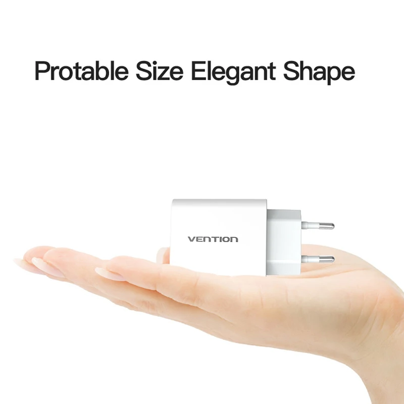 Vention الهاتف المحمول شاحن 5 V 1A 2.4A شاحن USB مزدوج المحمولة السفر الحائط مهايئ شاحن الاتحاد الأوروبي التوصيل ل samsung s8 Xiaomi Vention الهاتف المحمول شاحن 5 V 1A 2.4A شاحن USB مزدوج المحمولة السفر الحائط مهايئ شاحن الاتحاد الأوروبي التوصيل ل samsung s8 Xiaomi