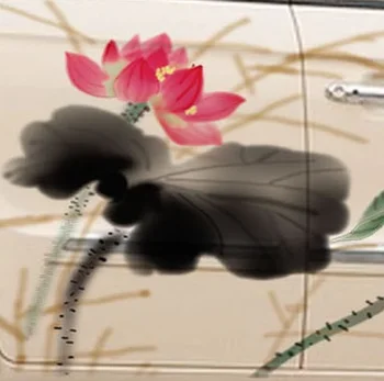 

DIY Creative Chinese Classical Beauty Car Decoration Stickers Drift Sticker Waterproof Sunscreen No Color Fading Durable