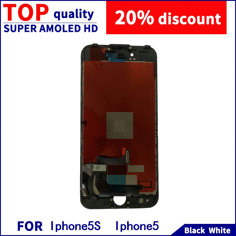 

For IPhone5 Iphone5s LCD Display Touch Screen 4.7 Inch 1334*750 Pixels Multi-Touch Replacement Digitizer Component