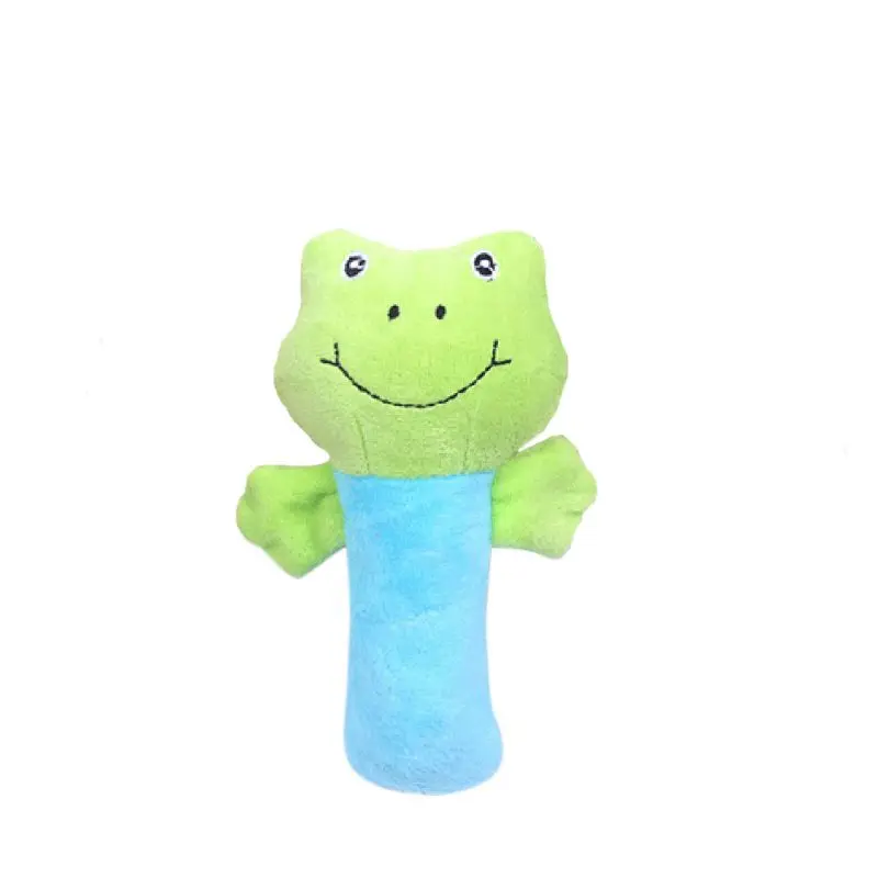 Squeaking Dog Toy Stuffed Plush Playing Toys Monkey Shape Plush Chew Molar Squeaky Toys for Dogs Puppy Toys to Clean the Teeth