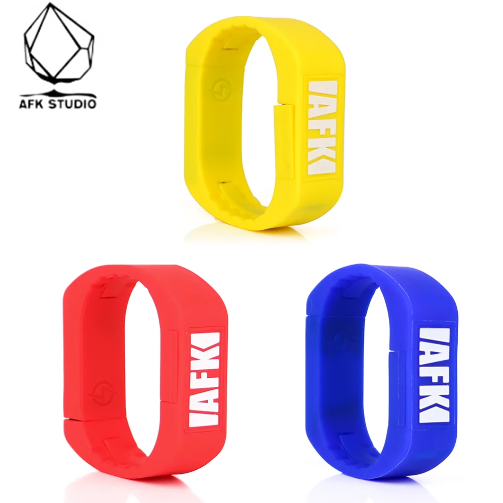 

Newest Vape Pod AFK STUDIO Bracelet Pod Vape kit 300mah battery Electronic Cigarette 1.8ohm Ceramic Coil & 0.5ml Vape Cartridge