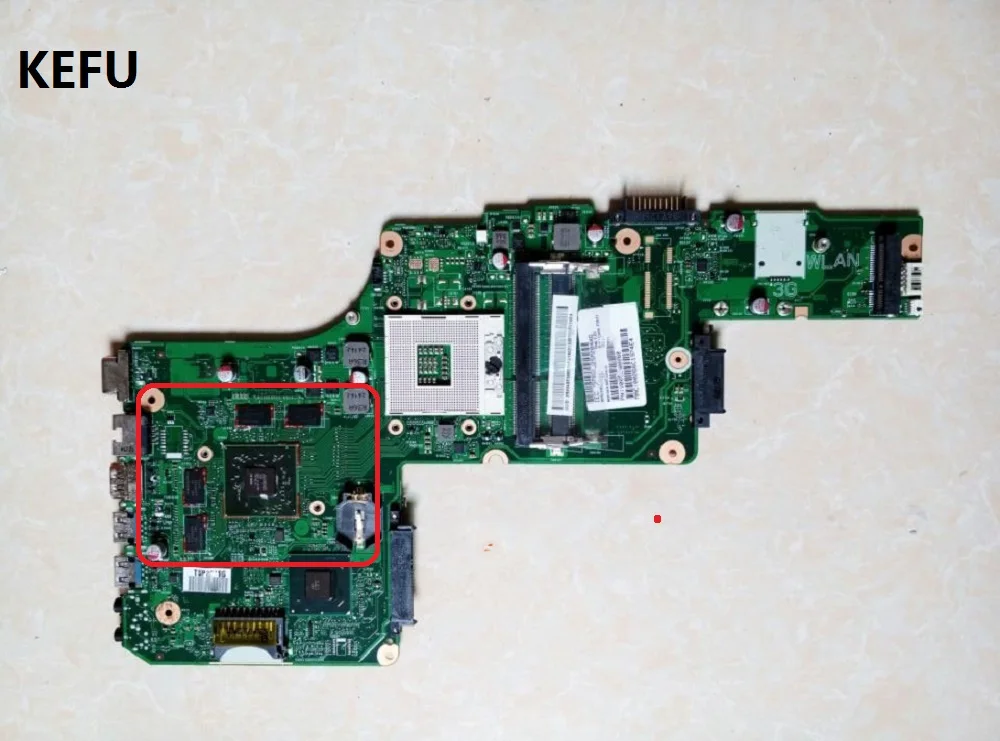 Материнская плата KEFU для ноутбука Toshiba Satellite c850 C855 L855 материнская DDR3 V000275020 100%