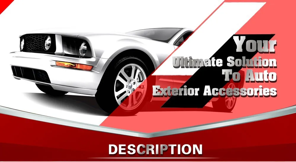 2005 2006 2007 2008 2009 Mustang Side Mirror Cover Full ABS Chrome Plated Trim Overlays Accessoreis For Ford Mustang