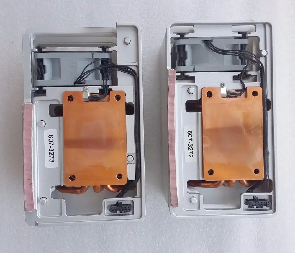 

607-3272 607-3273 Dual CPU Heatsink A+B for 2009 A1289 Pro 4.1,Pulled Mb535