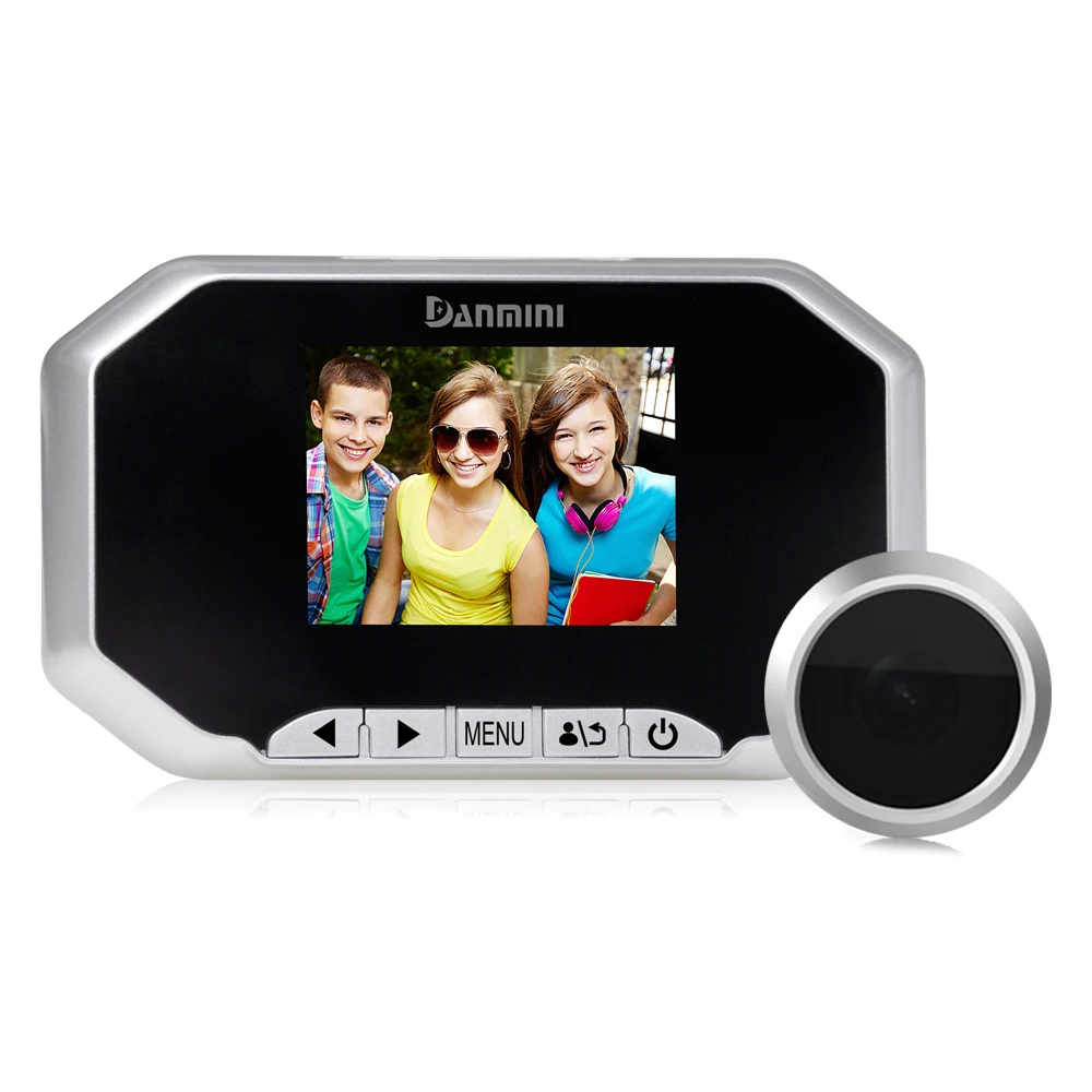 

New DAMINI 3.0" 2.0MP Professional Viewer Digital Door Camera HD LCD Peephole Viewer Camera Color Screen Door Eye Video record
