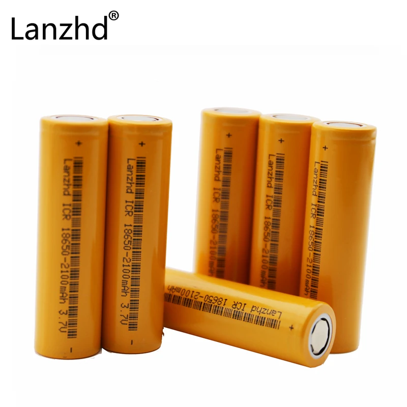 6 шт. литий ионные аккумуляторные батарейки для sanyo 18650 3 7 в ICR18650|rechargeable battery|battery for